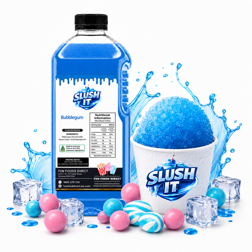 Bubblegum Sno Cone Bottle