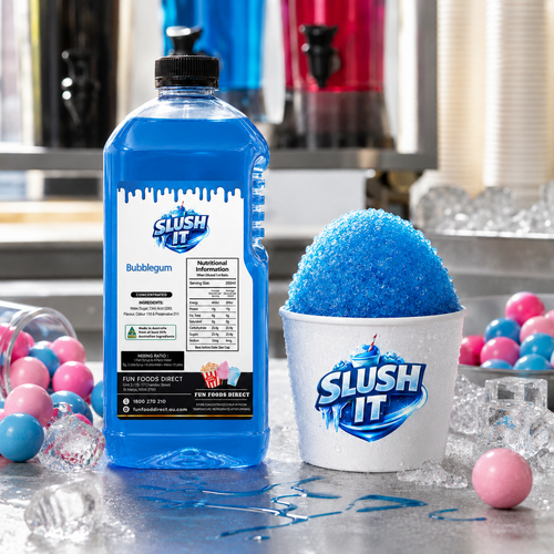 Bubblegum Sno Cone Bottle