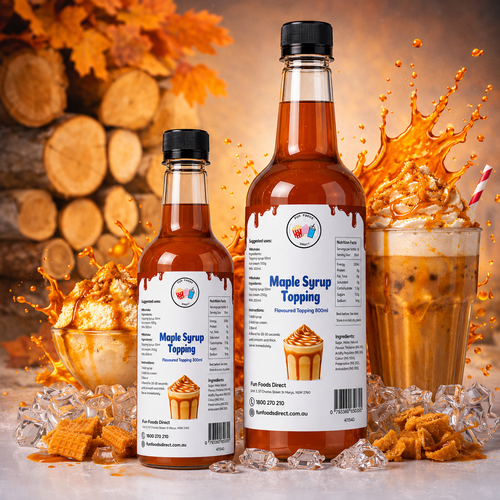 Maple Syrup High Quality Toppings For Pancake, Waffle & Desserts