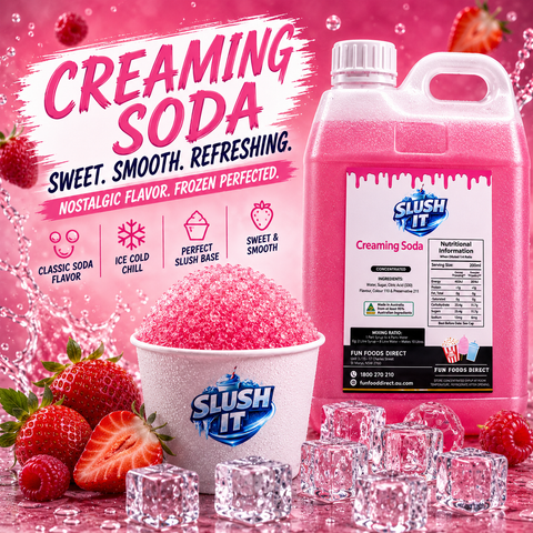 Creaming Soda Sno Cone Bottle