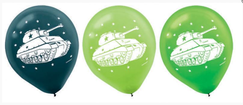 Camouflage Latex Balloons