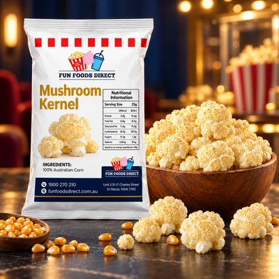 Mushroom Popcorn Kernels