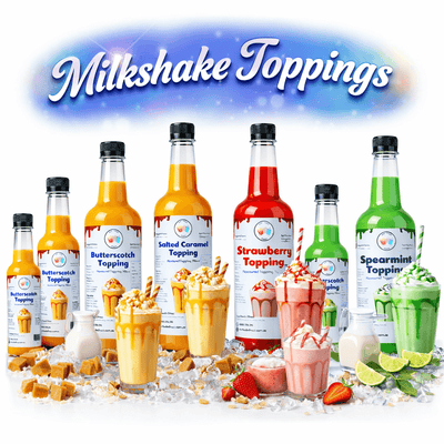 Milkshake Toppings High Quality - Huge Range
