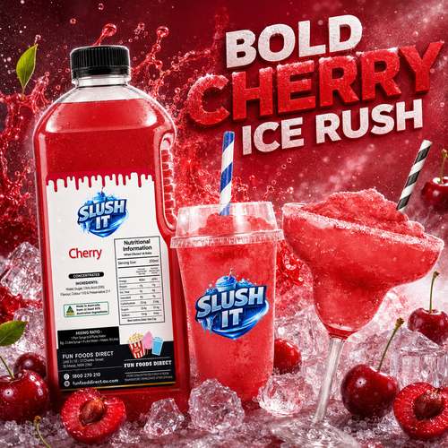 Cherry Slushy 2L Bottle