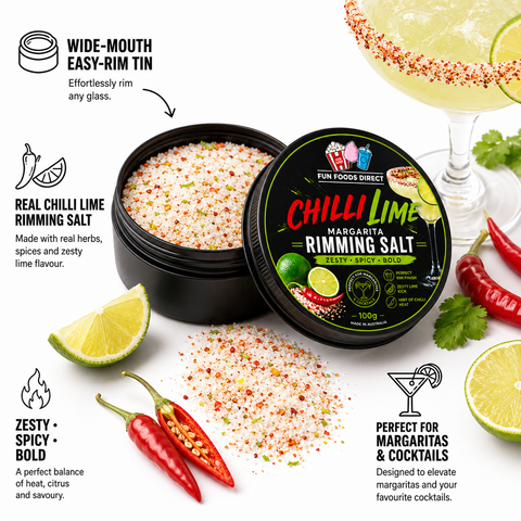 Chilli Lime Margarita Rimming Salt 100g