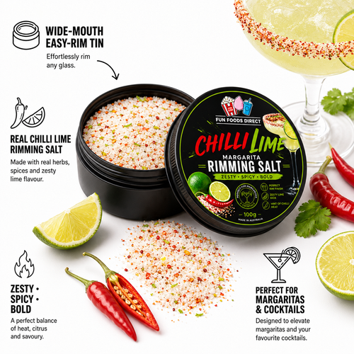 Chilli Lime Margarita Rimming Salt 100g