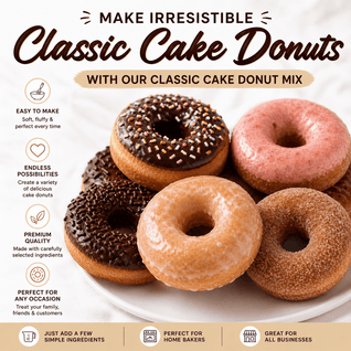 Classic Cake Donut Mix | World’s Best Tasting Donut Mix