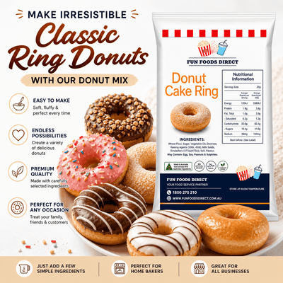 Classic Cake Donut Mix | World’s Best Tasting Donut Mix