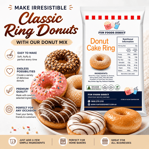 Classic Cake Donut Mix | World’s Best Tasting Donut Mix