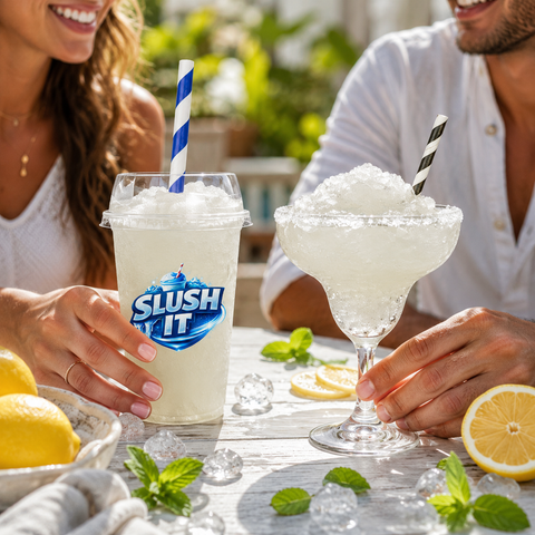 Traditional Clear Lemonade Slushy 2L Bottle