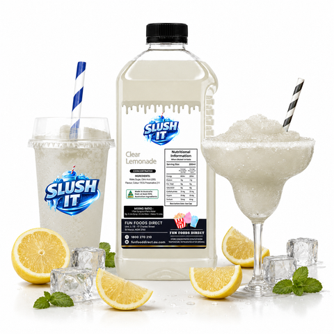 Traditional Clear Lemonade Slushy 2L Bottle
