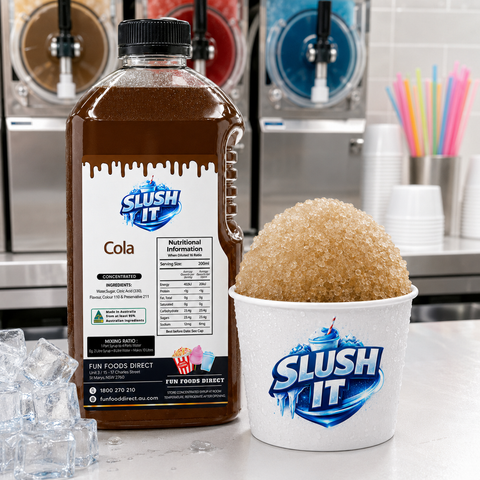 Cola Sno Cone Bottle