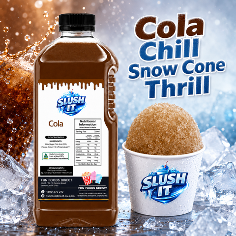 Cola Sno Cone Bottle