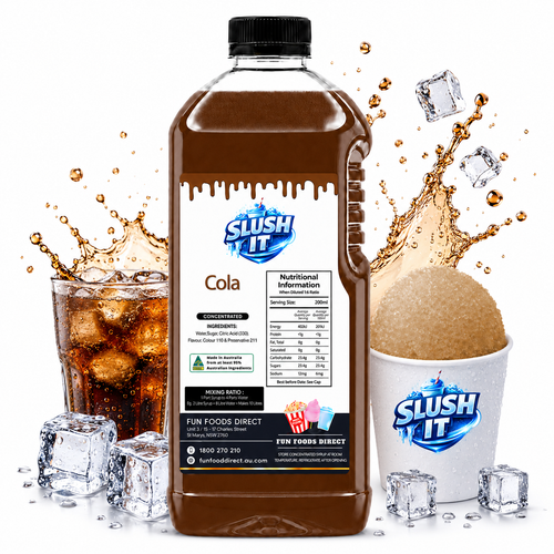 Cola Sno Cone Bottle