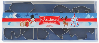 Christmas 8pce Stainless Steel Boxed Set