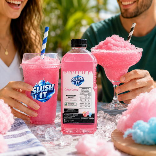 Cotton Candy Slushy Mix 2L Bottle