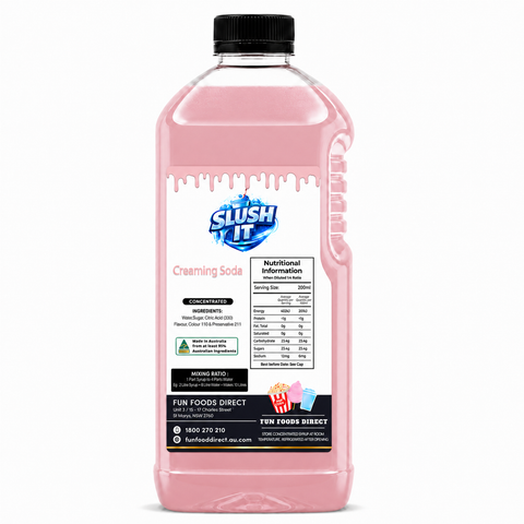 Creaming Soda Sno Cone Bottle