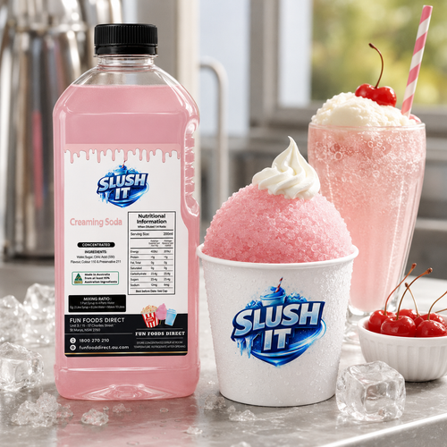 Creaming Soda Sno Cone Bottle
