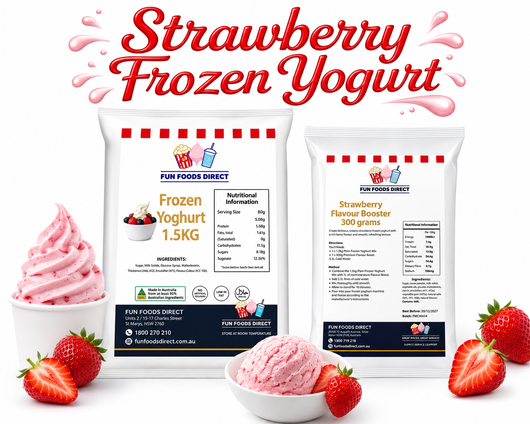 Strawberry Frozen Yoghurt