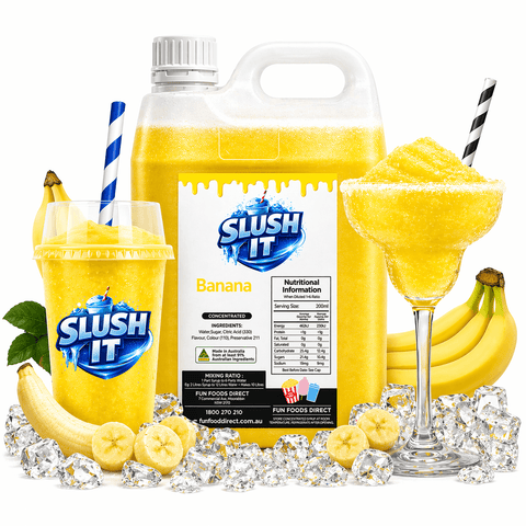 Banana Slushy 2L Bottle