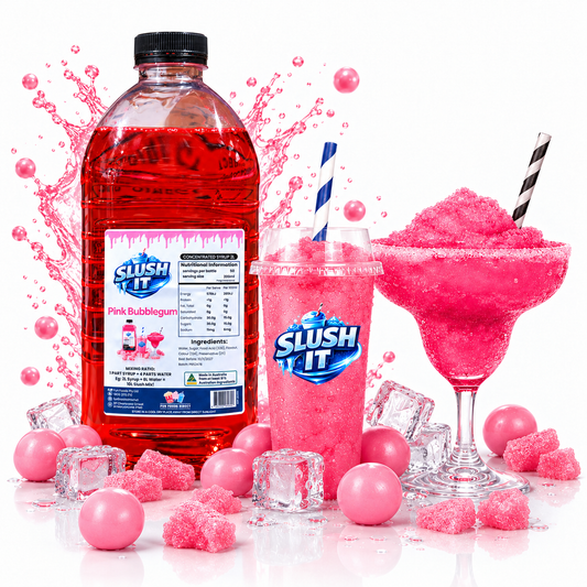 Pink Bubblegum Slushy 2LBottle