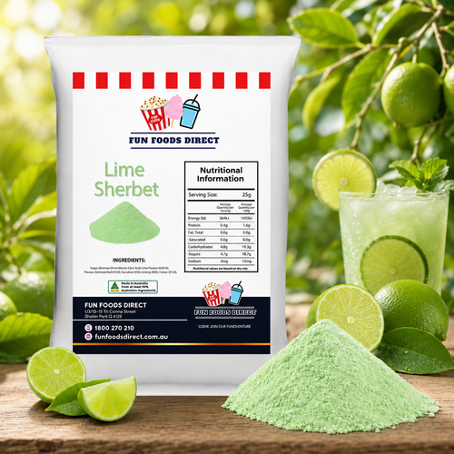 Sherbet Powder Lime 1KG