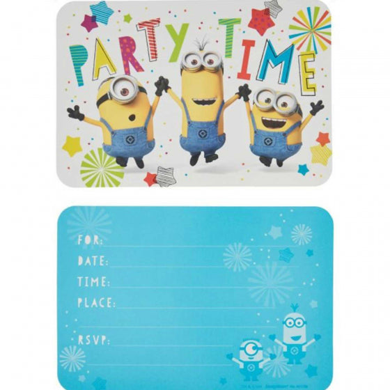 Despicable Me Minion Birthday Invitation