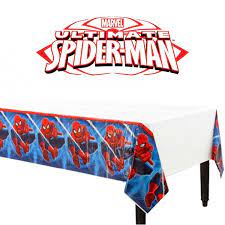 Spiderman Birthday Table Plastic Cover Clothing