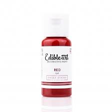 Red Edible Art Paint 15ml