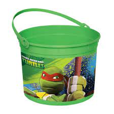 Teenage Mutant Ninja Turtles Favor Container, Party Supplies