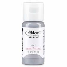 Grey Edible Art Paint 15ml