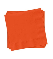 Orange Peel 2 Ply Beverage Napkins