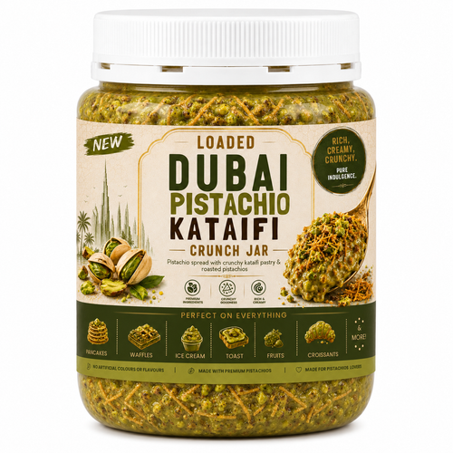 Loaded Dubai Pistachio Kataifi Crunch Jar 375ml