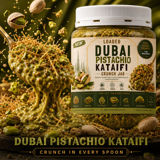 Loaded Dubai Pistachio Kataifi Crunch Jar 375ml