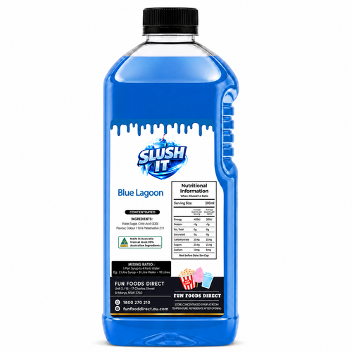 Blue Lagoon Cordial Mixes 2L