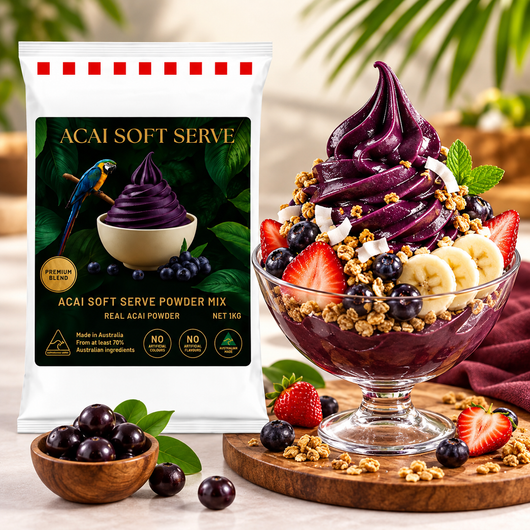 Acai Soft Serve Powder Mix 1KG