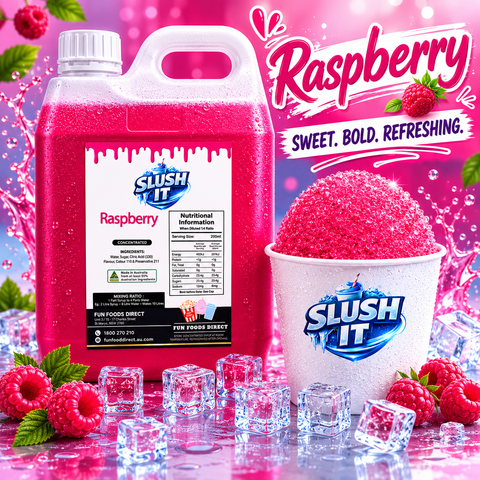 Raspberry Sno Cone Bottle