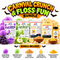 Halloween Haunted Carnival Treats Bundle – Fairy Floss Sugar & Movie Popcorn Kit – 5 Pack