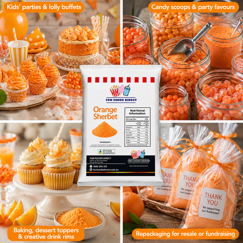 Sherbet Powder Orange 1KG
