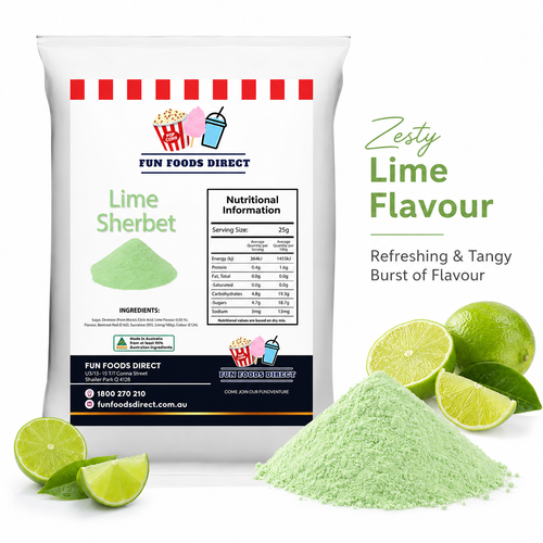 Sherbet Powder Lime 1KG