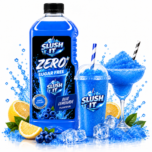 Slush It Zero Blue Lemonade Slushy Syrup – 2L