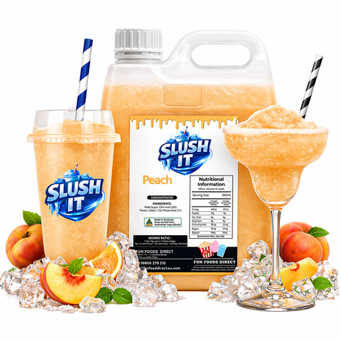 Peach Slushy 2L Bottle