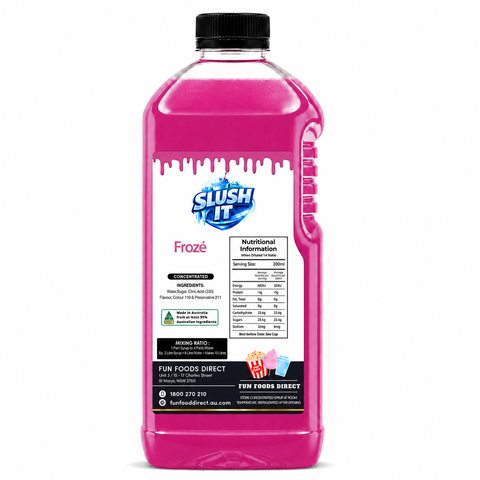 Froze Slushy 2L Bottle