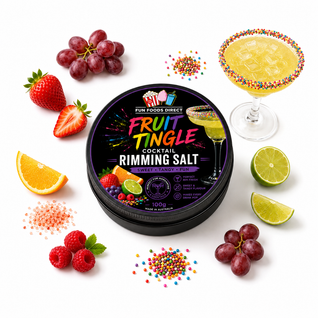 Fruit Tingle Cocktail Rimming Salt 100g | Sweet, Fizzy & Fruity Cocktail Garnish