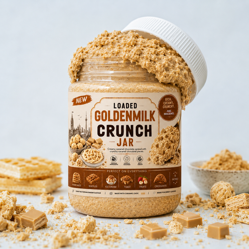Loaded Golden Milk Crunch Jar 375ml