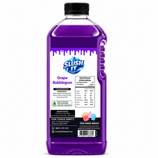 Grape Bubblegum Slushy Mix 2L Bottle