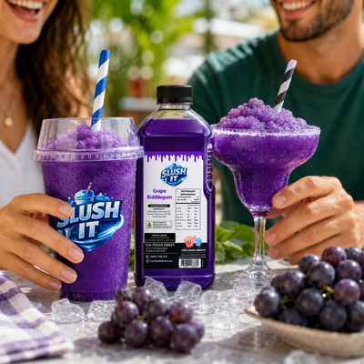 Grape Bubblegum Slushy Mix 2L Bottle
