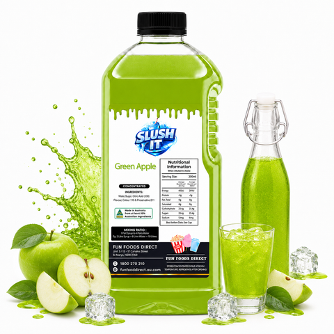 Green Apple cordial Mixes 2L