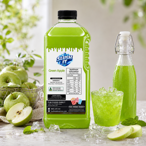 Green Apple cordial Mixes 2L