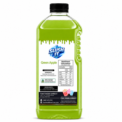 Green Apple Slushy 2L Bottle